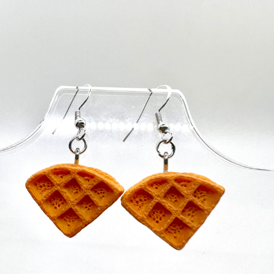 Waffle Earrings