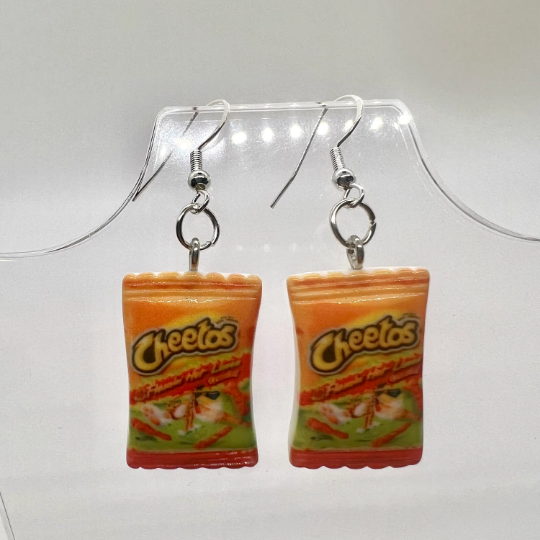 Cheetos earrings on sale