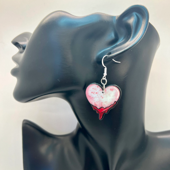 Bleeding Heart Earrings