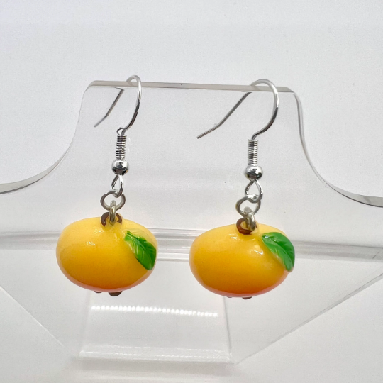 Peach Earrings