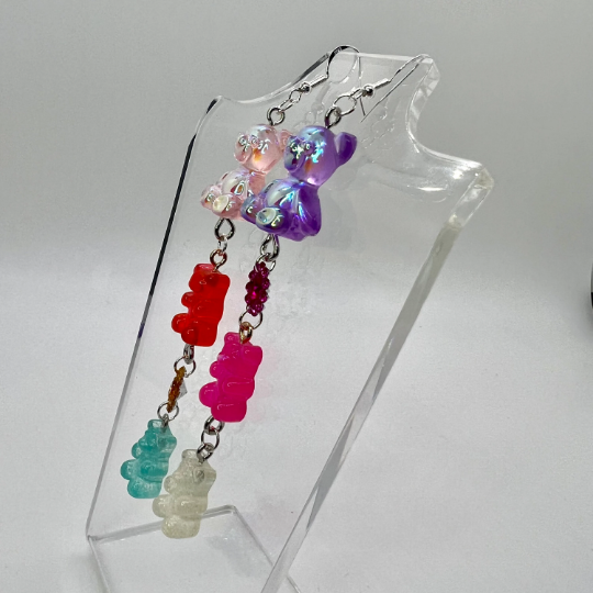 Gummy Bear Dangle Earrings