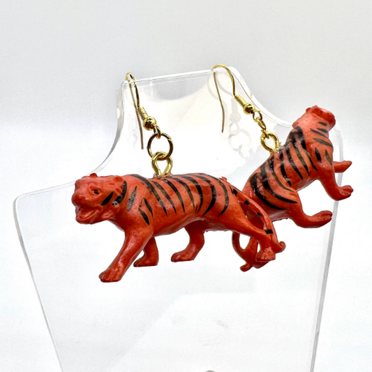 Tiger Earrings