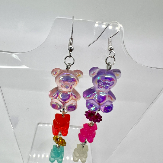Gummy Bear Dangle Earrings