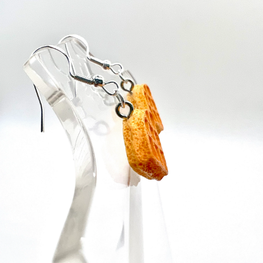 Waffle Earrings