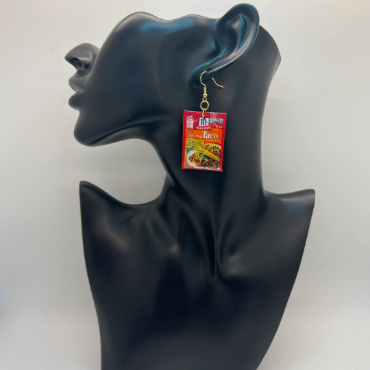 McCormick Taco Seasoning Earrings