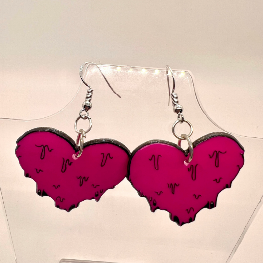 Melting Heart Earrings