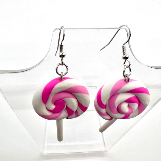 Lollipop Swirl Earrings