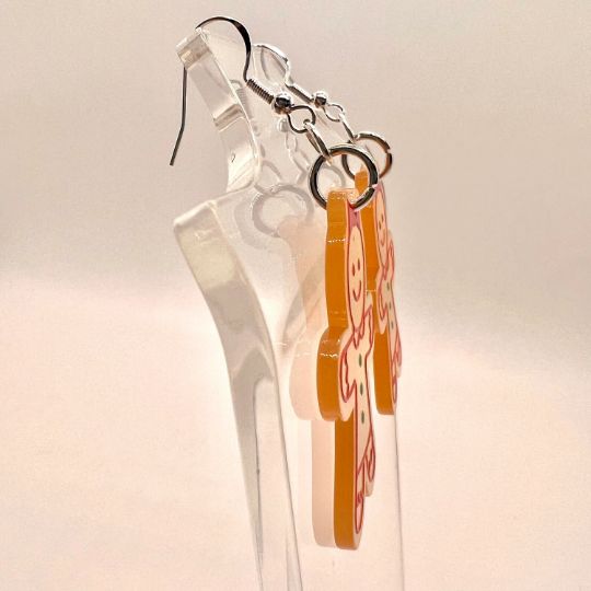 Gingerbread Couple Earrings