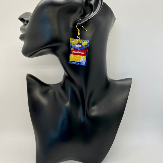 Cheddar Cheese Earrings