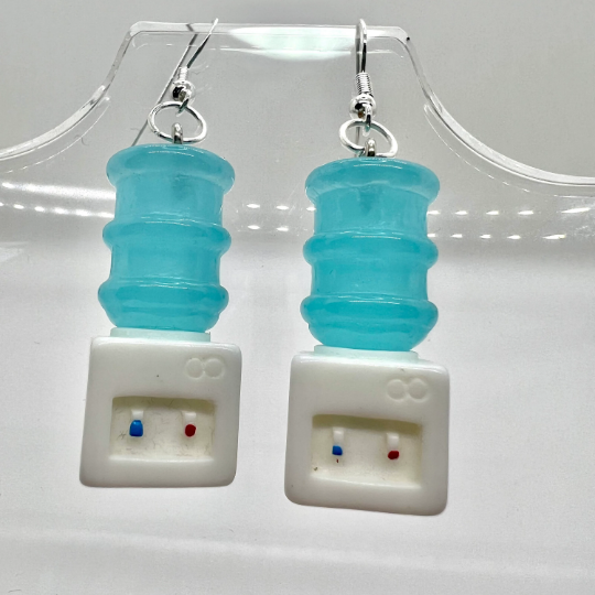 Water Bottle Tower Earrings