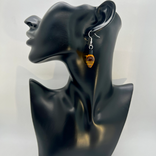 Christmas Light Bulb Earrings