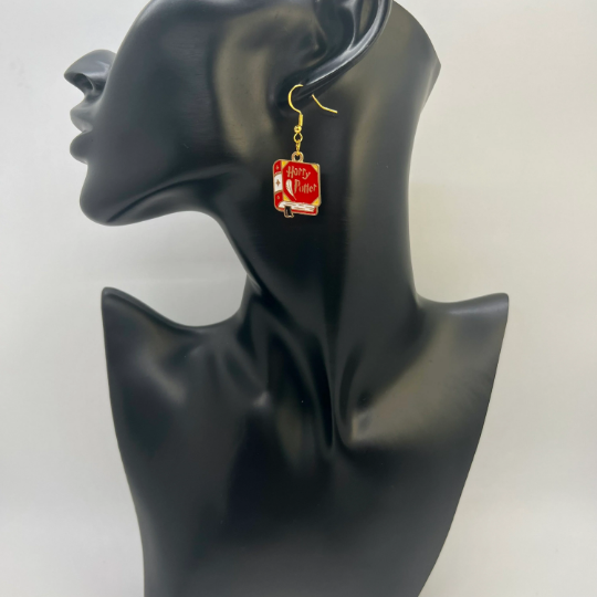 Harry Potter Book Earrings