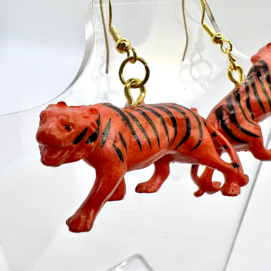 Tiger Earrings