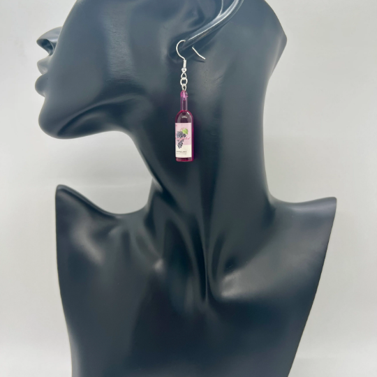 Wine Bottle Earrings