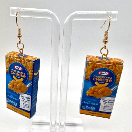 Mac and Cheese Earrings
