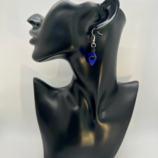 Christmas Light Bulb Earrings