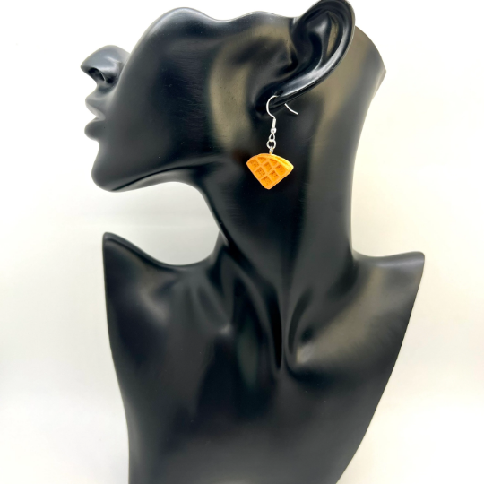 Waffle Earrings