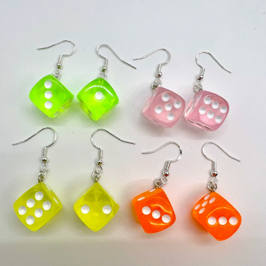 Dice Earrings