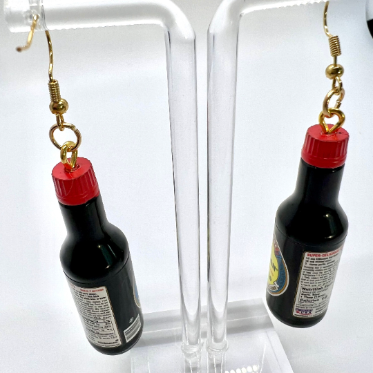 Kikkoman Soy Sauce Earrings