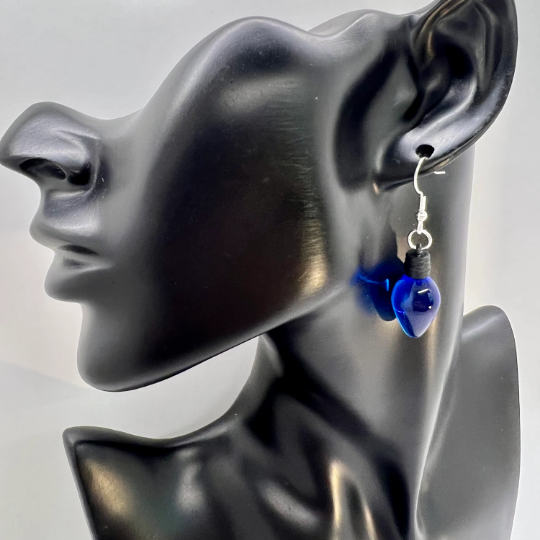 Christmas Light Bulb Earrings