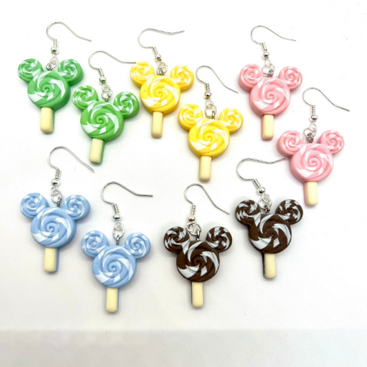 Mickey Lollipop Earrings