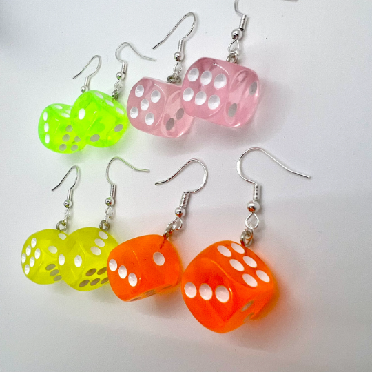Dice Earrings