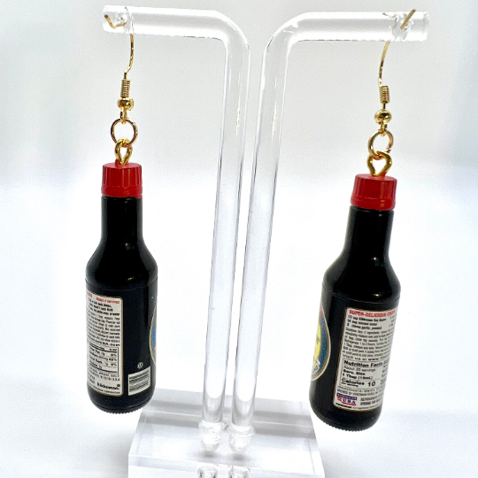 Kikkoman Soy Sauce Earrings