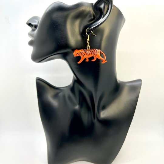 Tiger Earrings