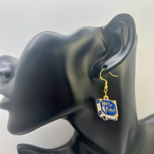 Harry Potter Book Earrings