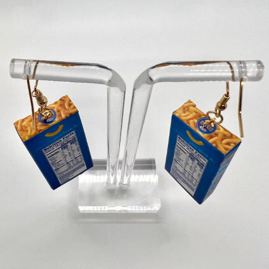 Mac and Cheese Earrings
