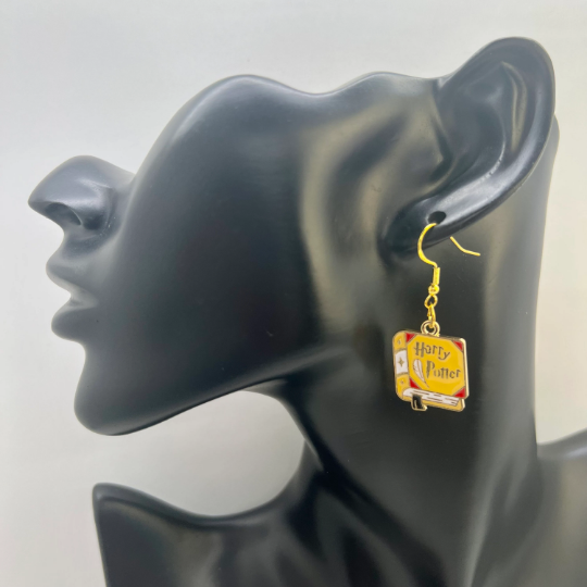 Harry Potter Book Earrings