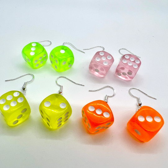 Dice Earrings