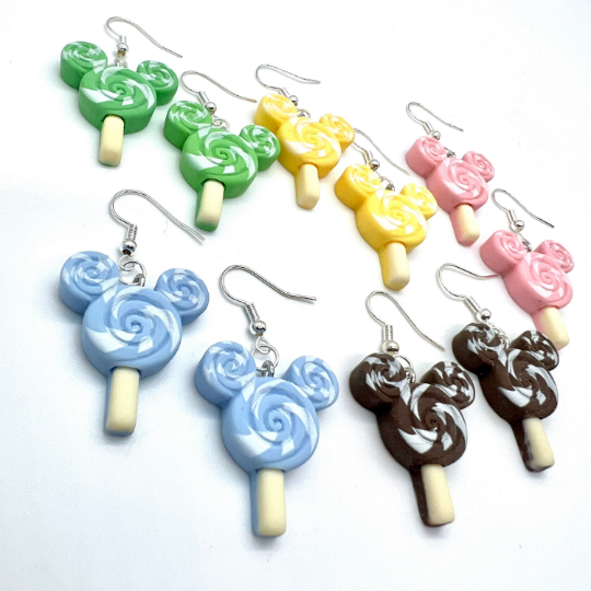 Mickey Lollipop Earrings