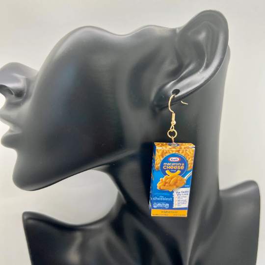 Mac and Cheese Earrings