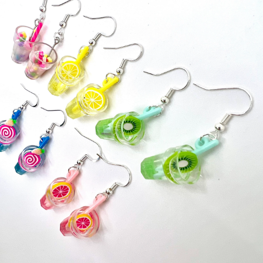 Fruity Drink Earrings