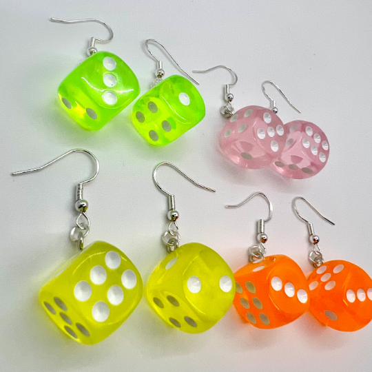 Dice Earrings