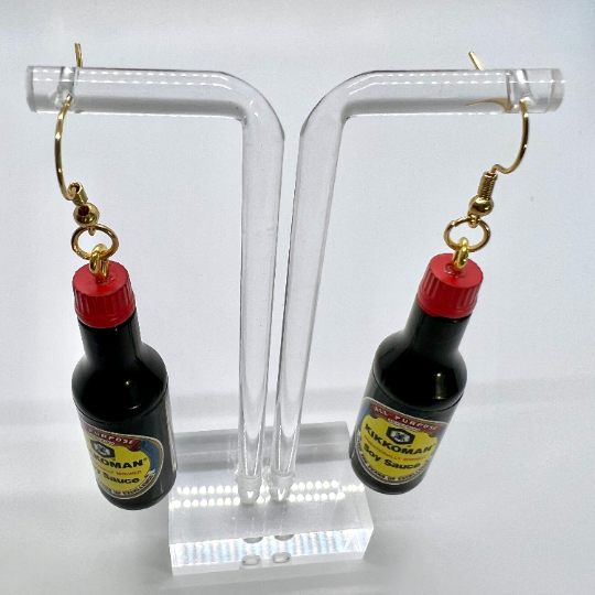 Kikkoman Soy Sauce Earrings