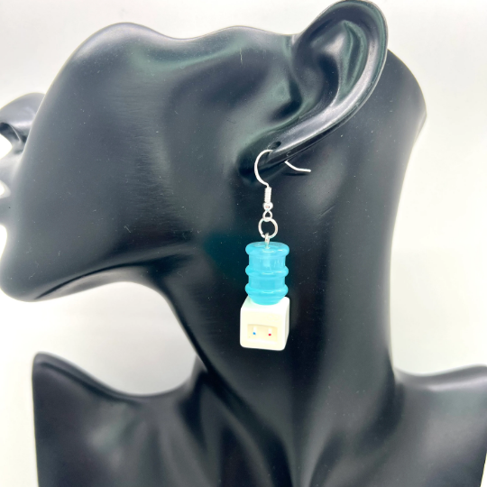 Water Bottle Tower Earrings