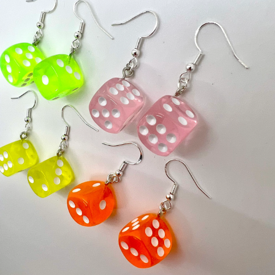 Dice Earrings