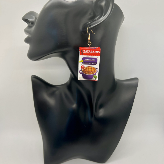 Jambalaya & Red Beans Earrings