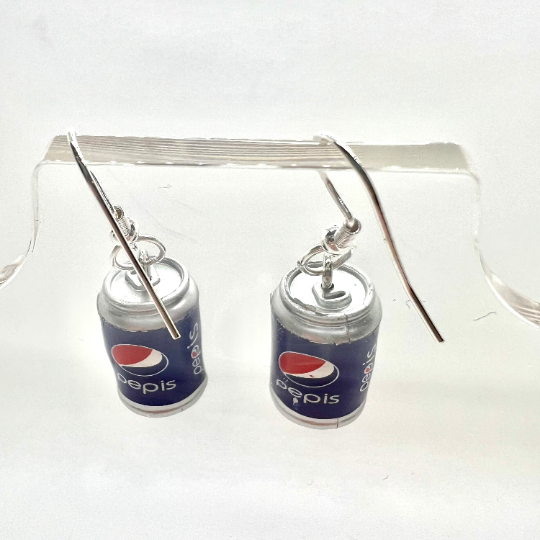Pepsi Can Earrings