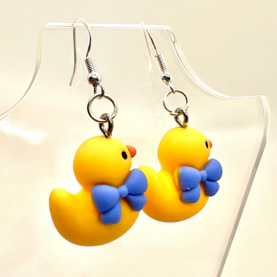 Rubber Duck Earrings