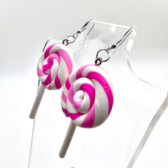 Lollipop Swirl Earrings