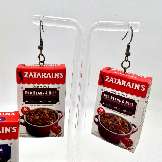 Jambalaya & Red Beans Earrings