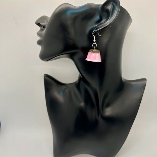 Flan Pudding Earrings