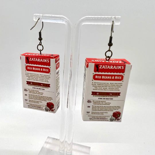 Jambalaya & Red Beans Earrings
