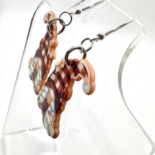 Coffee Gnome Earrings