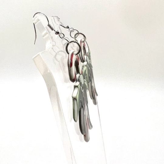Skull Candy Cane Earrings