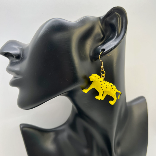 Leopard Earrings