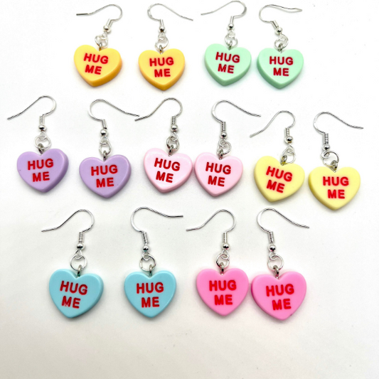 Valentines Heart Earrings
